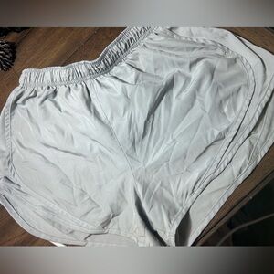 Nike Light Gray Athletic Dri-fit Shorts L